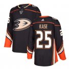 Men's Ondrej Kase #25 Anaheim Ducks Home Player Jersey Black