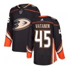 Men's Sami Vatanen #45 Anaheim Ducks Home Player Jersey Black