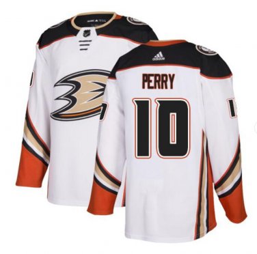 Men's Corey Perry #10 Anaheim Ducks Home Player Jersey White