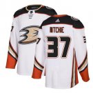 Men's Nick Ritchie #37 Anaheim Ducks Home Player Jersey White
