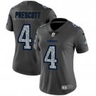 Women's Dak Prescott #4 Dallas Cowboys Static Limited Player Jersey Gray