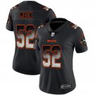 Women's Khalil Mack #52 Chicago Bears 2019 Limited Player Jersey Black Smoke Fashion