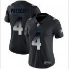 Women's Dak Prescott #4 Dallas Cowboys 2019 Limited Player Jersey Black Smoke Fashion