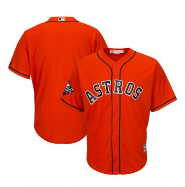 Men's Houston Astros 2019 World Series Bound Cool Base Jersey Orange