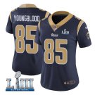 Women's Jack Youngblood #85 Los Angeles Rams Limited Player Jersey Navy