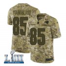Men's Jack Youngblood #85 Los Angeles Rams Salute to Service Limited Player Jersey Camo