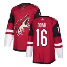 Men's Max Domi #16 Arizona Coyotes Home Blank Player Jersey Maroon