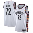 Men's Biggie #72 Brooklyn Nets 2019/20 Swingman Jersey White City Edition
