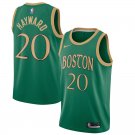 Men's Gordon Hayward #20 Boston Celtics 2019/20 City Edition Swingman Jersey Kelly Green