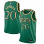 Men's Gordon Hayward #20 Boston Celtics 2019/20 City Edition Swingman Jersey Kelly Green