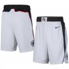 Men's LA Clippers 2019/20 City Edition Swingman Shorts White