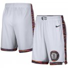 Men's Brooklyn Nets 2019/20 City Edition Swingman Shorts White
