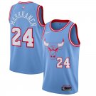 Men's Lauri Markkanen #24 Chicago Bulls 2019/20 Swingman Jersey Blue City Edition