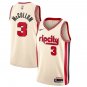 Men's C.J. McCollum #3 Portland Trail Blazers 2019/20 Swingman Jersey Cream City Edition