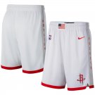 Men's Houston Rockets 2019/20 City Edition Swingman Shorts White