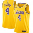 Size S Men's Alex Caruso #4 Los Angeles Lakers 2020/21 Swingman Jersey Gold Icon Edition