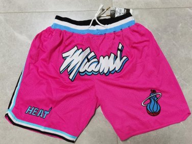 Men's Miami Heat Swingman Shorts Pink