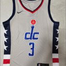 Men's Bradley Beal #3 Washington Wizards 2020/21 Swingman Jersey Gray - City Edition