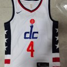 Men's Russell Westbrook #4 Washington Wizards 2020/21 Swingman Jersey White - City Edition