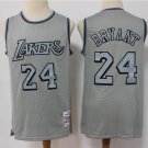 Men's Kobe Bryant #24 Los Angeles Lakers Limited Jersey - Gray