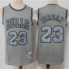 Men's Michael Jordan #23 Chicago Bulls Limited Jersey - Gray