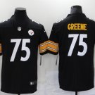Men's Joe Greene #75 Pittsburgh Steelers Limited Player Jersey Black
