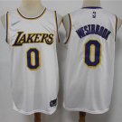Men's Russell Westbrook #0 Los Angeles Lakers 2021/22 Diamond Swingman Jersey Edition White