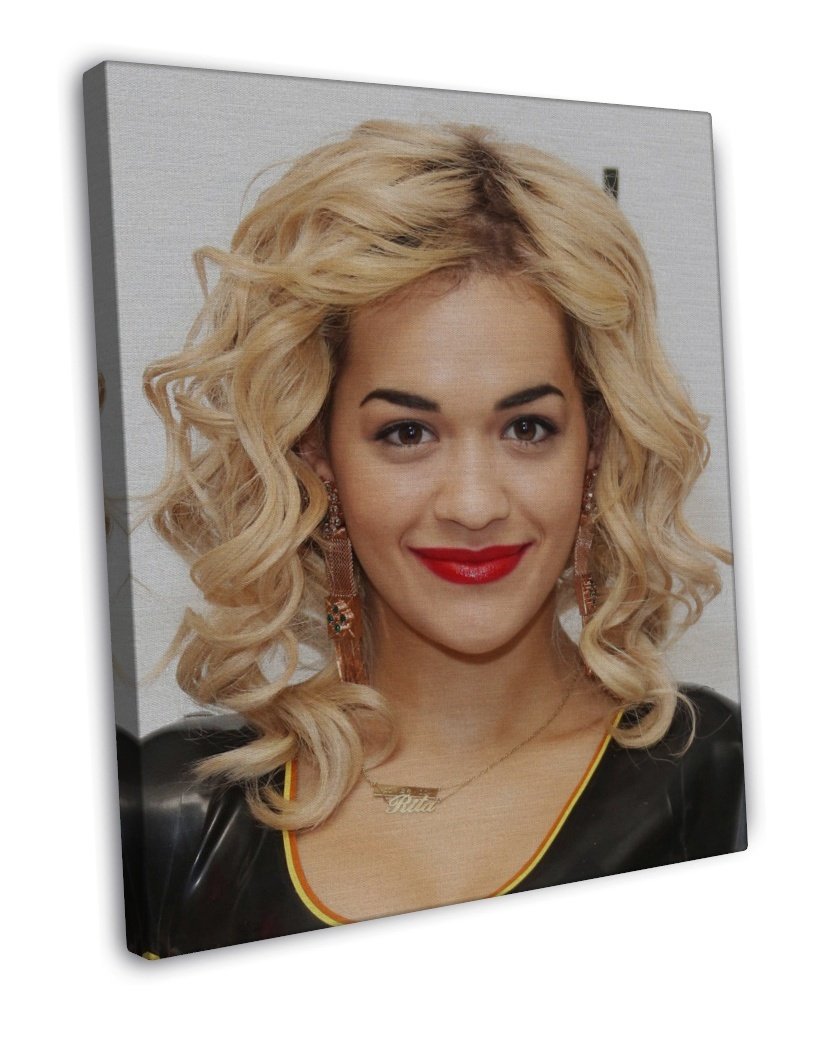 Rita Ora Music Star Art Framed Canvas Print Decor.