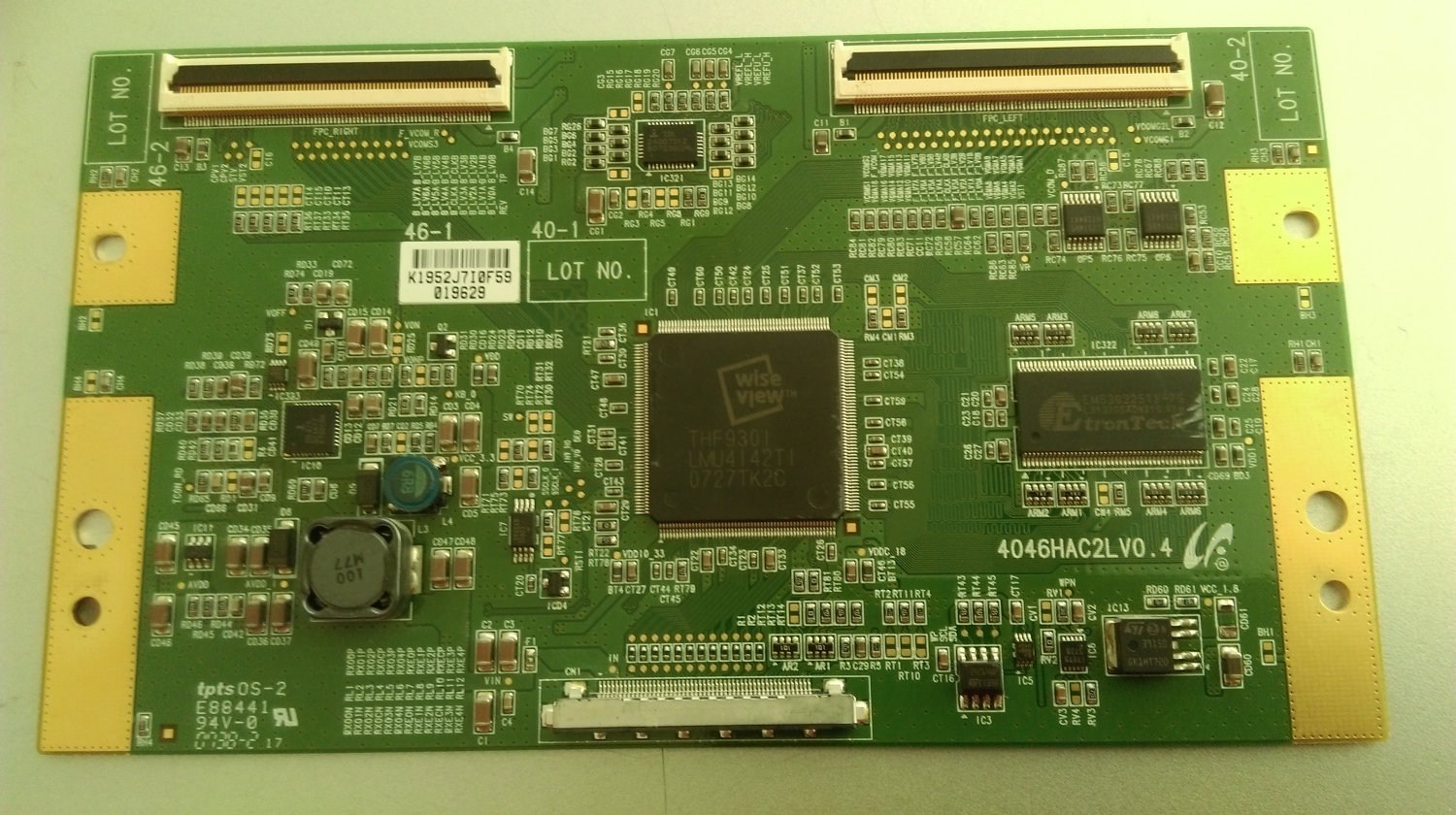 LJ94-02036G 4046HAC2LV0.4 TCON BOARD FOR SONY KDL-40W2000