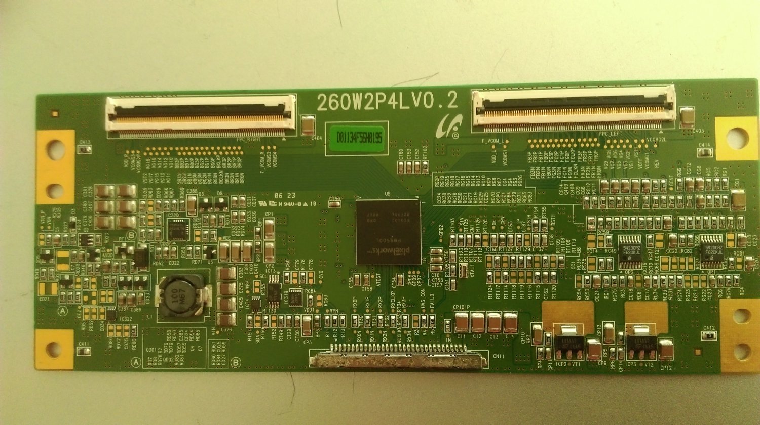 TCON BOARD 260W2P4LV0.2 FOR PANASONIC TX-26LXD60 LCD TV