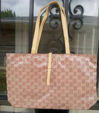 Lucci Gorgeous tan off brand tote purse large shoulder purse. Brand new On Hand