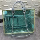 Chanel Blue Ice Cream Purse Transparent Sheepskin material authentic Chanel Blue Ice Cream Purse Transparent Sheepskin material authentic