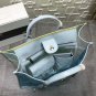Chanel Blue Ice Cream Purse Transparent Sheepskin material authentic