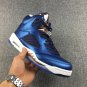 Air Jordan 5 Blue Bronze Tennis Shoes Brand New Authentic