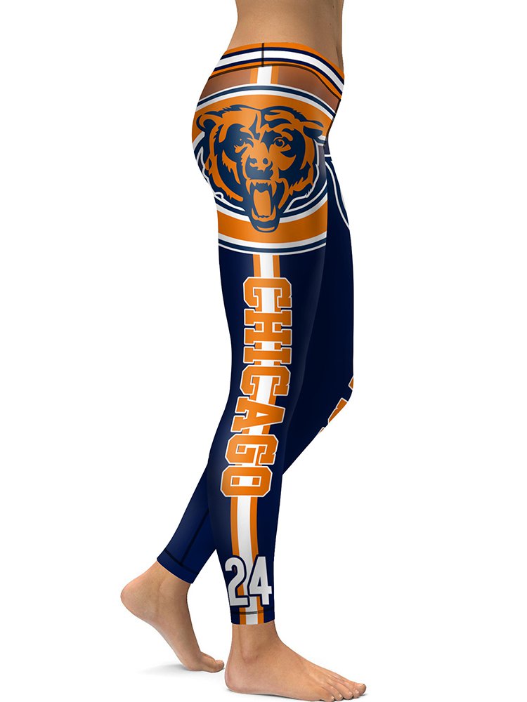 Chicago Bears 24 NFL Football Women's Leggings