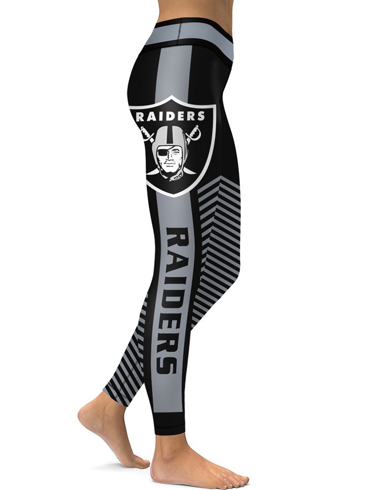 Oakland Raiders New Season NFL Football Women's Leggings Size 2XL