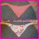 LARGE Sassy Doodette Bandana (double pattern - female)