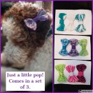 Mini "Minnie" Bows (set of 3)