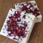 Rose Petal Bath Truffle/Large/7oz/Shea Butter Truffle/Rose Scented/Organic