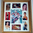 Kristen Johnson Autographed Signed Bloody Photo Display   AFTAL