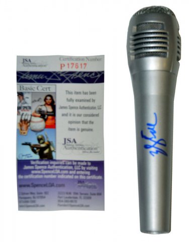 Will Smith Autographed Signed Fresh Prince Silver Microphone UACC RD COA JSA