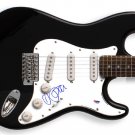 Paris Hilton Autograph Signed Guitar & VIDEO Proof PSA/DNA coa A AFTAL