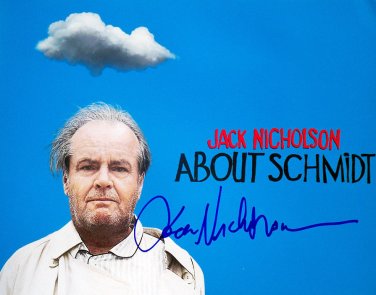 Jack Nicholson Autographed Signed About Schmidt 11x14 Photo AFTAL