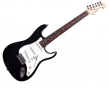 Tony Blair Autographed Signed Guitar UACC RD COA AFTAL