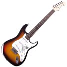 Florida Georgia Line X2 Autographed Signed Sunburst Guitar UACC RD COA AFTAL
