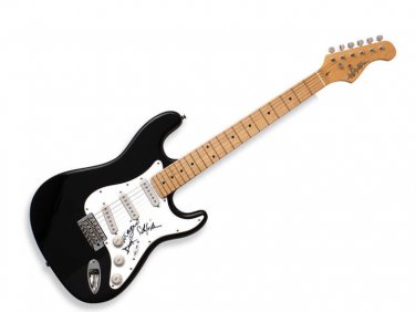 J. Geils Magic Dick & Seth Justman Autograph Signed Guitar UACC AFTAL