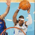 Carmelo Anthony Autographed Signed Dunk Photo PSA/DNA