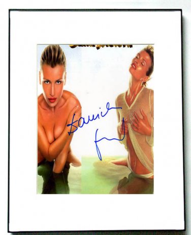 DANIELA PESTOVA Signed SEXY Photo    AFTAL
