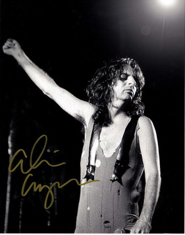Alice Cooper Autographed Signed Leotard 11x14 Photo UACC RD COA AFTAL
