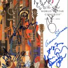 World Guitar Congress 04 Magazine Signed by 9 Havens Friedman+ AFTAL